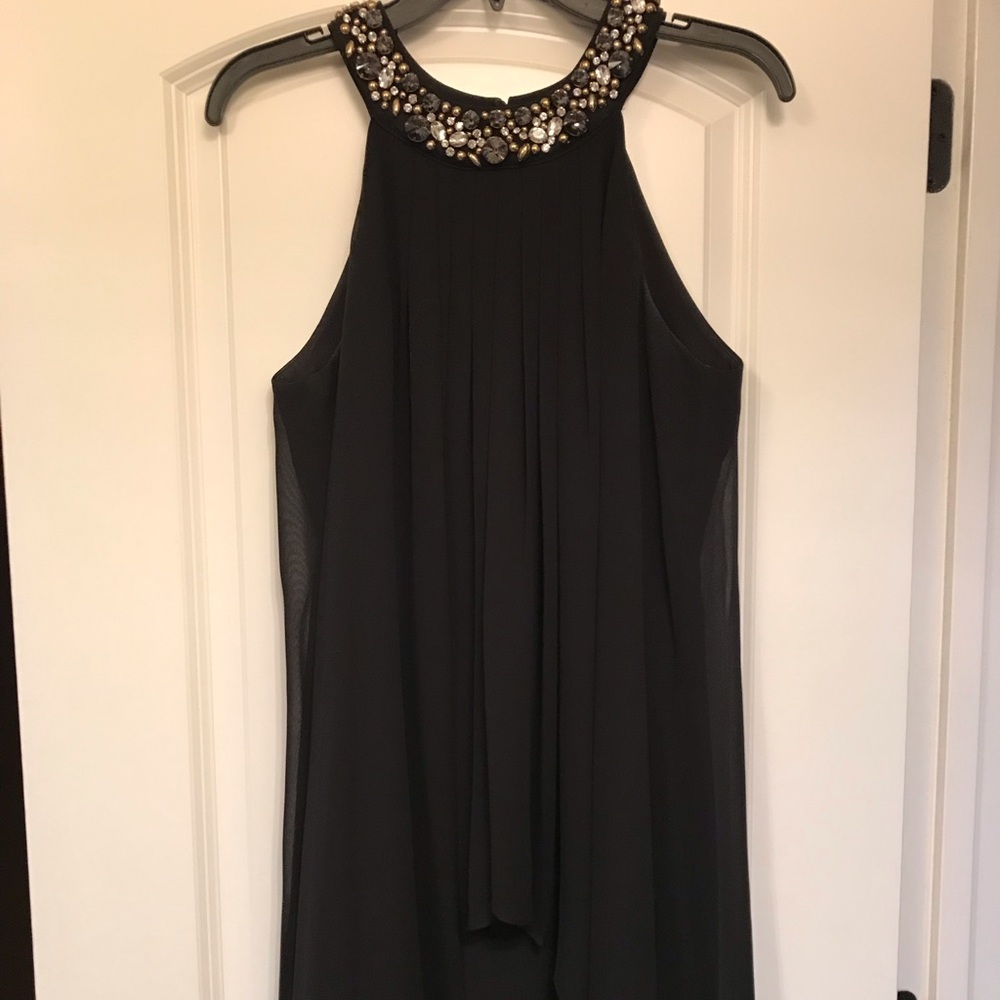Vince Camuto black dress.